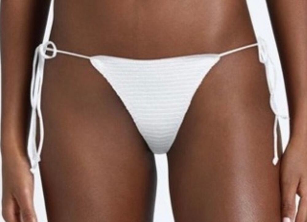 Philosophy Di Lorenzo Serafini Smiley Crochet String Bikini Bottom 2 NWOT